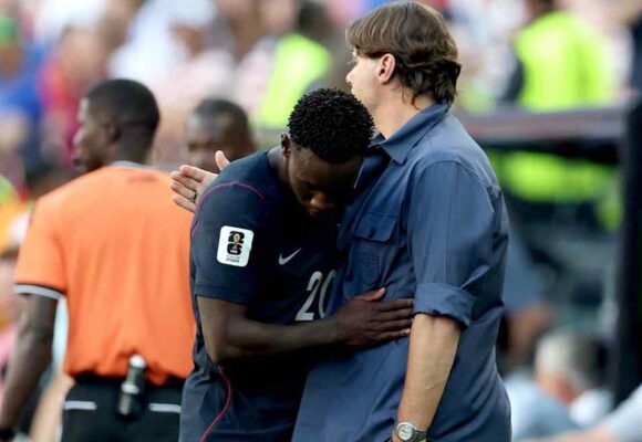 US crashes out of World Cup after Trump red card controversy